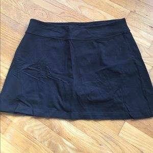Black Athleta skort